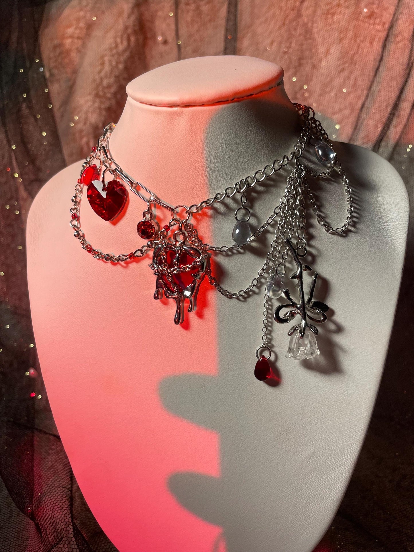 Chalice of Hearts Necklace